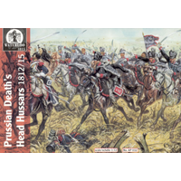 Waterloo AP032 1/72 Figures - Prussian's Death's Head Hussars 1812-15