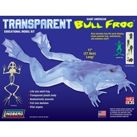 Lindberg HL301 Transparent Bull Frog (11" Long) Plastic Model Kit
