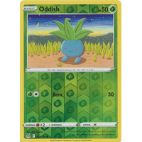 Oddish 001/196 Reverse Holofoil, Sword & Shield, Lost Origin, Pokémon TCG