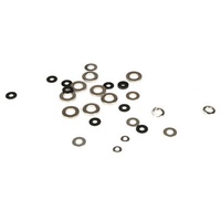 Losi Washer Assortment, 5 sizes (25): 5IVE-T