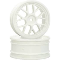 LRP 122178 7-Spoke Wheel white (2 pcs) - S10 TC Blast