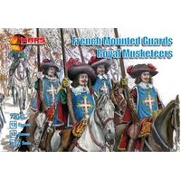 Mars 72045 1/72 French mounted Guards royal musketeers Plastic Model Kit