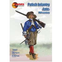Mars 72047 1/72 Polish infantry (late) 1st half XVII c 48 figures Plastic Model Kit