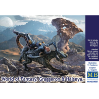 Master Box 24007 1/24 World of Fantasy. Graggeron & Halseya Plastic Model Kit