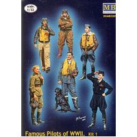 Master Box 3201 1/32 Series Famous pilots of WWII era, kit No.1 Plastic Model Kit