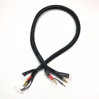 Maclan Racing Max Current 2S/4S charge cable with 4mm/5mm bullet connectors
