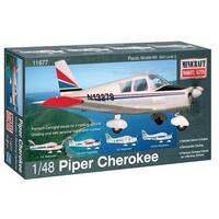 Minicraft 11677 1/48 Piper Cherokee with 4 Marking Options Plastic Model Kit