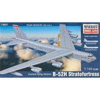 Minicraft 14641 1/144 B-52 H USAF (Current Flying Version) with 2 marking options Plastic Model Kit