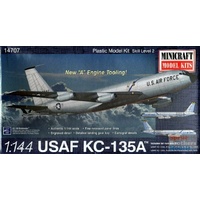 Minicraft 14707 1/144 KC-135A USAF SAC with 2 marking options Plastic Model Kit