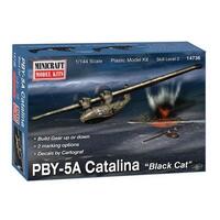 Minicraft 14736 1/144 PBY 5/5A Catalina with 2 marking options USN Plastic Model Kit