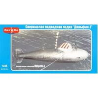 Micromir 35-004 1/35 DELPHIN -1 German midget submarine Plastic Model Kit