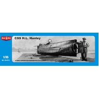 Micromir 35-013 1/35 CSS H.L.Hunley Plastic Model Kit