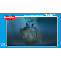 Micromir 35-015 1/35 Turtle - first combat submarine Plastic Model Kit