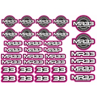 MR33 Decal Sheet -Purple  MR33-DS-P