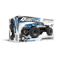 Maverick MV150100 Quantum MT 1/10 4WD Brushed Electric Monster Truck (Black/Blue)