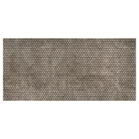 HO 3D Cardboard Sheet "Plain Tile" Grey