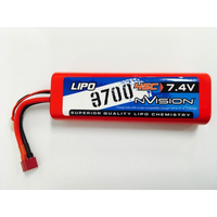 nVision Sport Lipo 3700 45C 7.4V 2S Deans - NVO1110