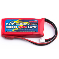 nVision LiPo 2s 7.4V 900 30C