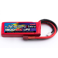 nVision LiPo 2s 7.4V 1900 30C - NVO1802
