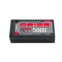 Carbon Pro Ultra LiPo 5000 110C 7.4V XS 25mm Shorty Pack