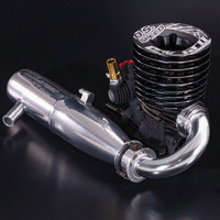 OS Engines R21GT II Nitro On Road Engine with TB01 Pipe and MB01-70 Header