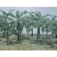 Pegasus 6509 1/72 Banana Trees (1-1/2 to 2-1/2 inch tall x 15 pcs)