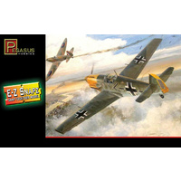 Pegasus 8412 1/48 Messerschmitt Bf-109E4, snap kit