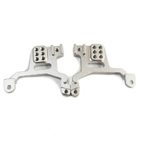 Panda Hobby Alloy Front Shock Tower, Silver