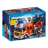 Playmobil Fire Engine W Lights/Sound