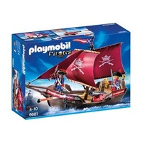 Playmobil Pirate Soldiers' Cannon Boat