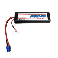Prime RC 4000mAh 2S 7.4v 30C Round Hard Case LiPo Battery with EC3 Connector