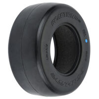 Proline 1/10 Reaction HP SC 2.2/3.0 Ultra Blue Drag Racing Belted Tires (2) For SC Rear - PR10170-03