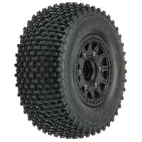 PROLINE  Gladiator SC 2.2"/3.0" M3 (Soft) Off-Road Tires Mounted on Raid Black 6x30 Removable Hex Wheels (2) for Slash® 2wd & Slash® 4x4 Front or Rear