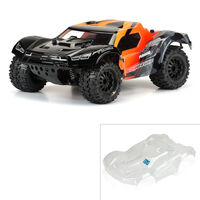 PRE-CUT MONSTER FUSION CLEAR BODY FOR SLASH WITH 2.8 TIRES - PR3498-17