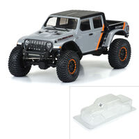 Proline 1/10 2020 Jeep® Gladiator Clear Body For 12.3" (313mm) Wheelbase Scale Crawlers - PR3535-00