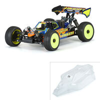Proline 1/8 Axis Clear Body For Mugen Mbx8 & Mbx8 Eco (With Lcg Battery) - Pr3553-00