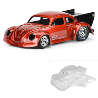 PROLINE Volkswagen Drag Bug 1:10 Clear Body for Losi 22, No Prep Drag Car, Slash® 2wd Drag Car & AE DR10 - PR3558-00