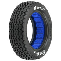 SUPER CHAIN LINK 2.2" 2WD M4 (SUPER SOFT) OFF-ROAD BUGGY FRONT TIRES (2) (WITH CLOSED CELL FOAM)