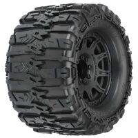 Proline Trencher HP 3.8in Belted Tyres Mounted on Raid 8x32 Wheels, 17mm Hex, F/R, PR10155-10