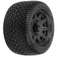 Proline 1/8 Road Rage 3.8in Tyres Mounted on Raid 8x32 17mm MT Wheels, F/R, PR1177-10