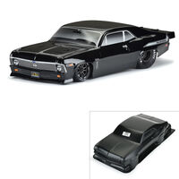 Proline 1/10 1969 Chevrolet Nova Tough-Color (Black) Body For Drag Car & AE DR10 - PR3531-18
