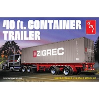 AMT 1:24 40' Semi Container Trailer