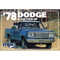 MPC 1:25 1978 Dodge D100 Custom Pickup (2T)