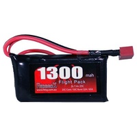 Redback Battery 7.4V Lipo 1300Mah 30CFlight