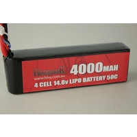 Redback Battery 14.8V Lipo 4000Mah 50CFlight