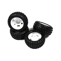 Rage RC Replacement Wheels and Tyres (4), Mini-Q