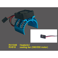 River Hobby H0099 Heat sink with fan suit Cobra