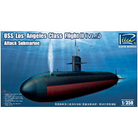 Riich Models RN28006 1/350 USS Los Angeles Class Flight II (VLS) Attack Submarine Plastic Model Kit