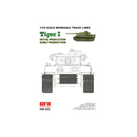 Ryefield 5002 1/35 Workable track links for Tiger I early Plastic Model Kit