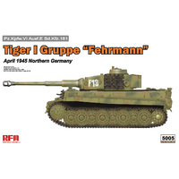 Ryefield 5005 1/35 Tiger I gruppe "Fehrmann" april 1945 w/workable track links Plastic Model Kit